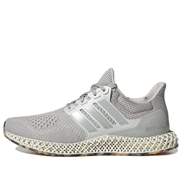 Adidas Ultra 4D Running Shoes 'Grey White Silver', gray