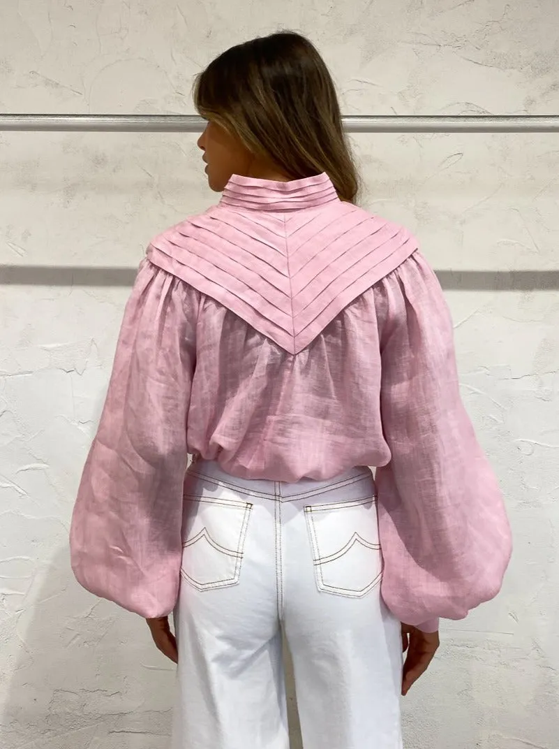 Alemais Halcyon Shirt in Candy Pink