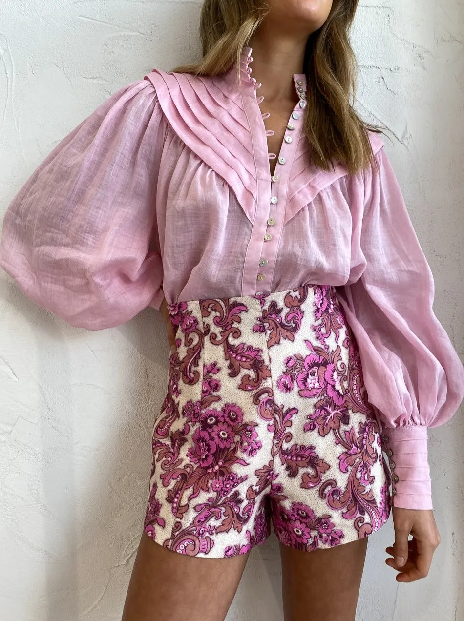 Alemais Halcyon Shirt in Candy Pink