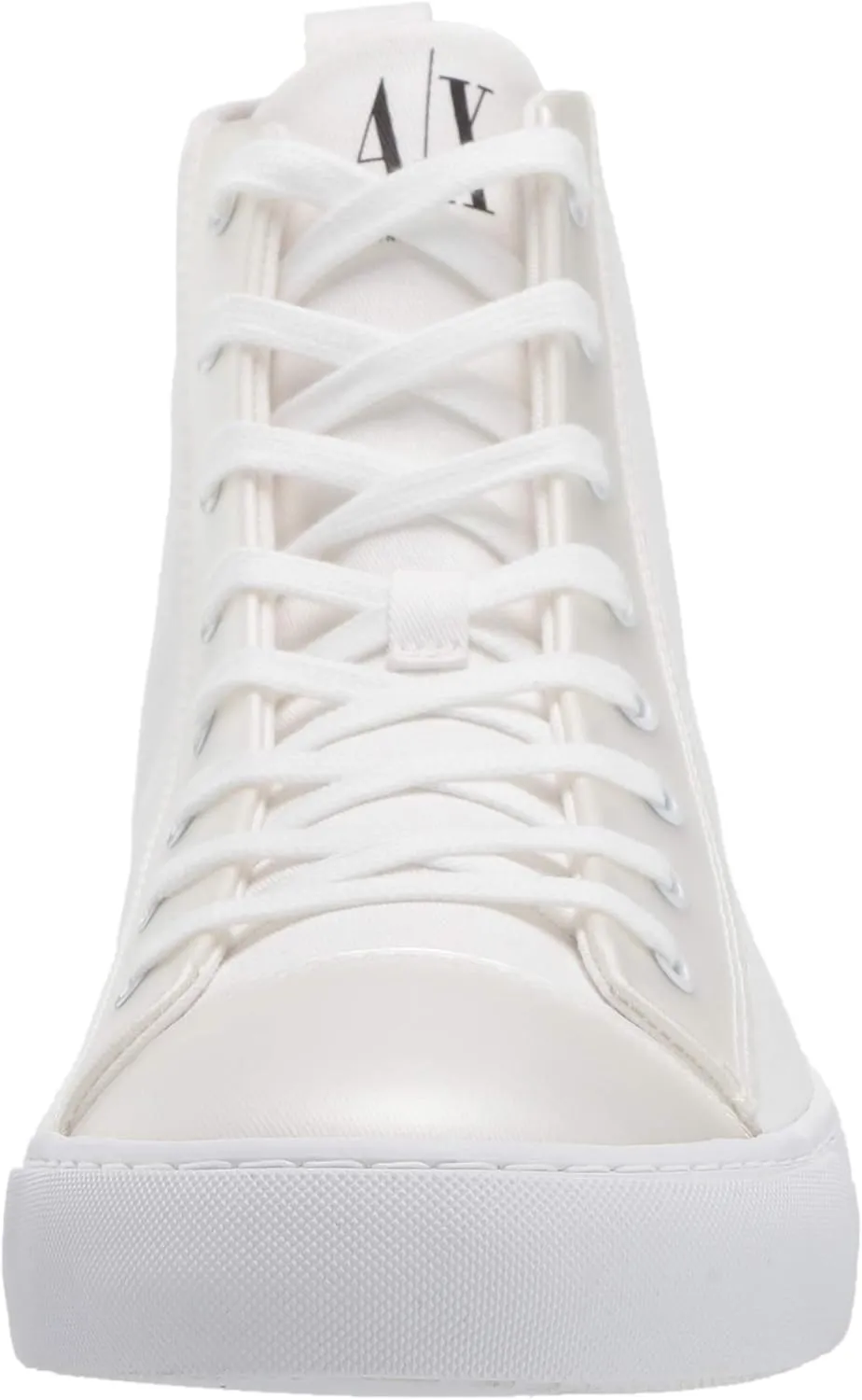 A|X ARMANI EXCHANGE Men's Icon Project Logo High Top Lace Up Sneaker