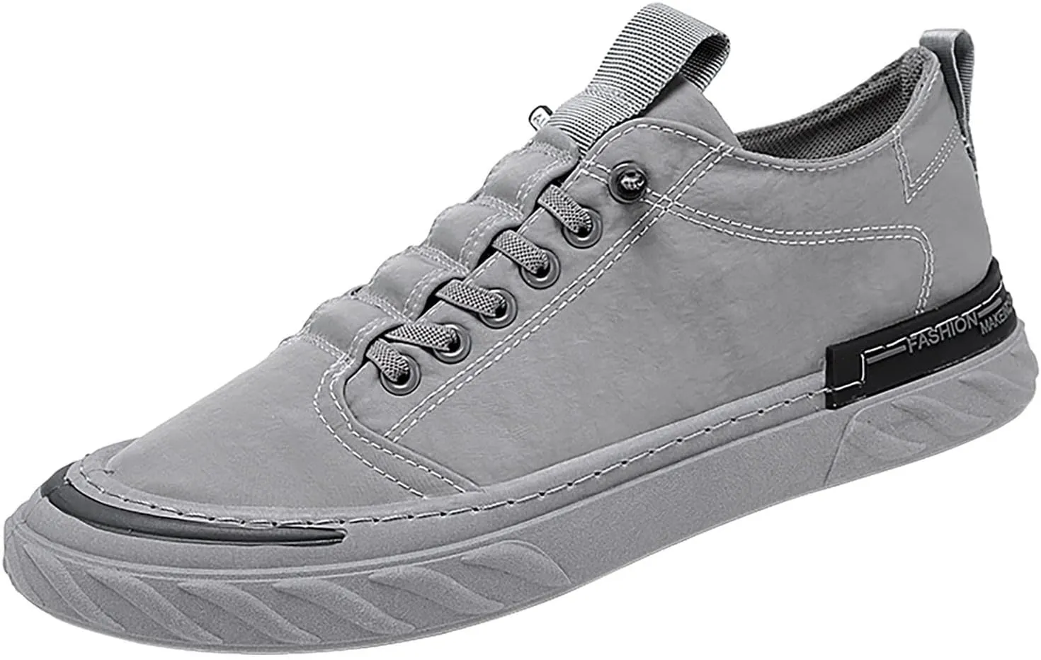 BORAMAX Mens Running Shoes Slip-on Walking Tennis Sneakers Lightweight Breathable Casual Soft Sole Mesh Workout Sports Shoes