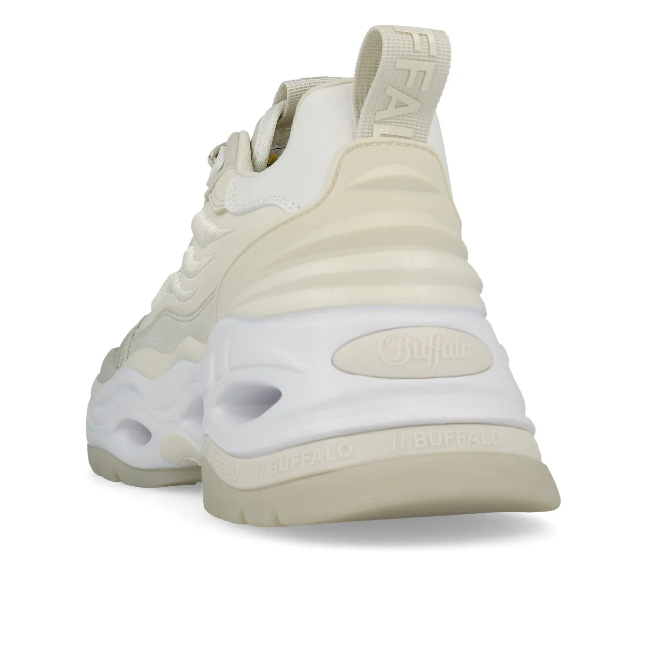 Buffalo Triplet Third Sneaker Low Damen Vegan Nappa Mesh Cream