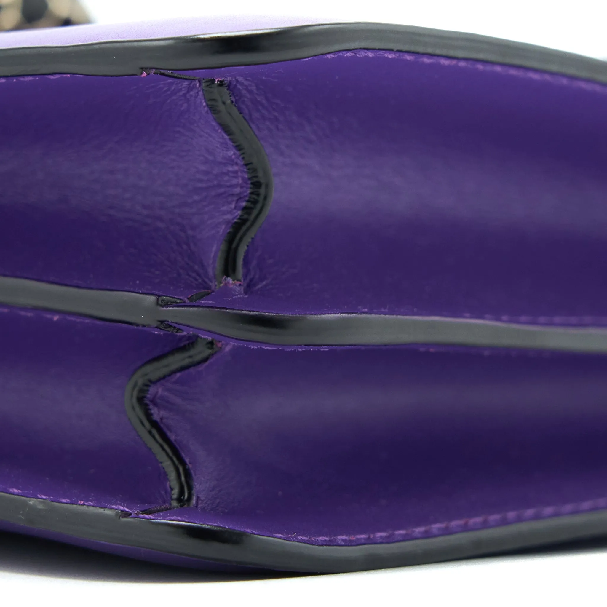 Bvlgari Serpenti Forever Shoulder Bag Calfskin Purple GHW