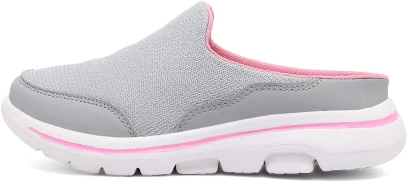 Comfortable and Breathable Flat Soled Slip On Mesh Heelless Casual Shoes for Men and Women Casual Skate Shoes
