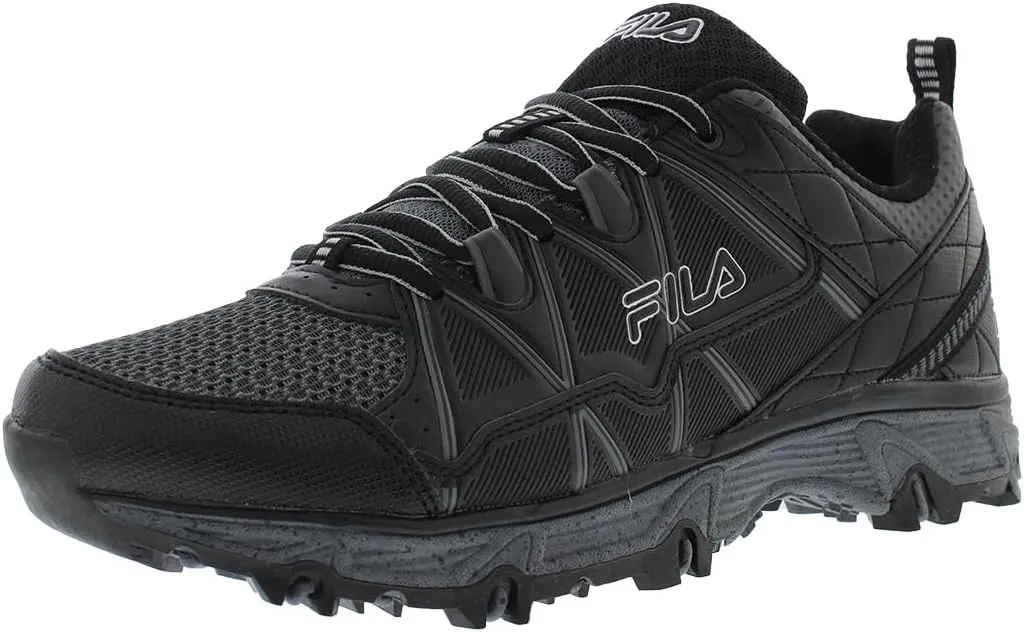 Fila at Peake 21 Tn Mens Shoes Size 9, Color: Black/Black