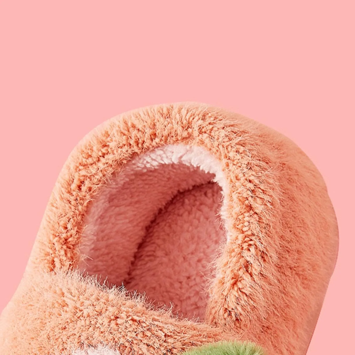 Girls Cute Crtoon Fuzzy Slippers with Memory Foam Kids Plush Warm Winter House Shoes Toddler Crochet Unisex lats