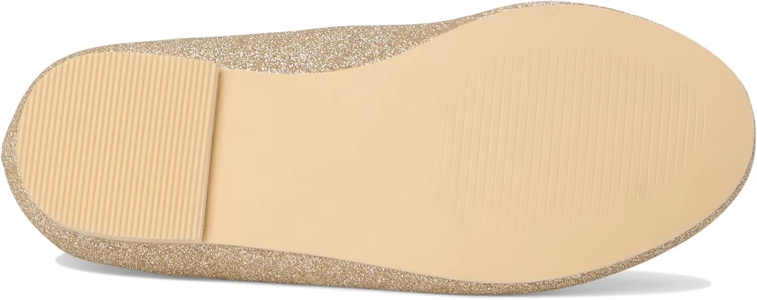 Janie and Jack Girl's Glitter Bow Flat (Toddler/Little Big Kids) Ballet