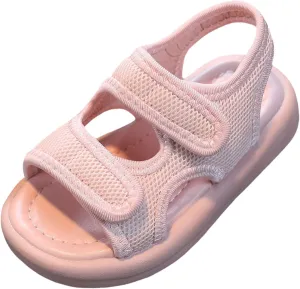 Kids Sandals Boys Girls Lightweight Athletic Sandals with Adjustable Webbing for Hiking Walking Girls Size 2