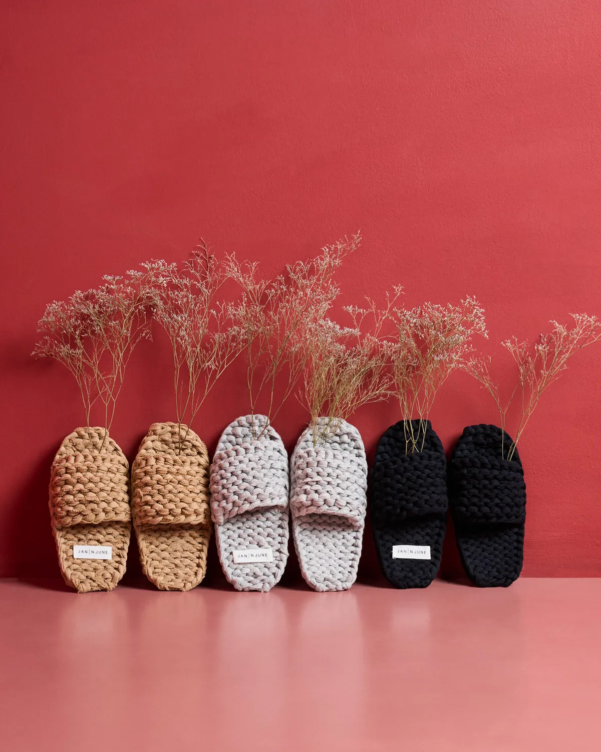 KNIT SLIPPERS BERLINETTE GREY
