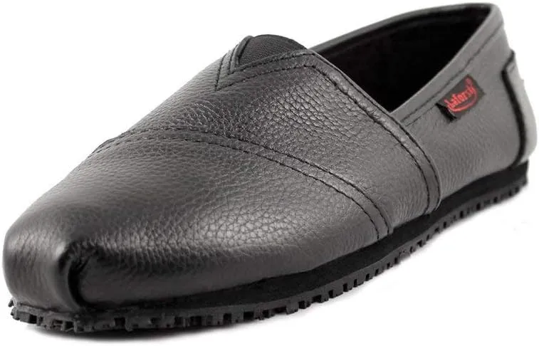 Laforst Womens Jess Leather Nonslip Nurse Waitress Flat