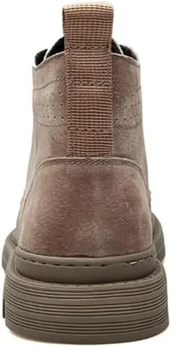 Men's Waterproof Anti-slip Hiking Boots Casual Chukka Boots for Men Men's Motorcycle Casual Working Boot