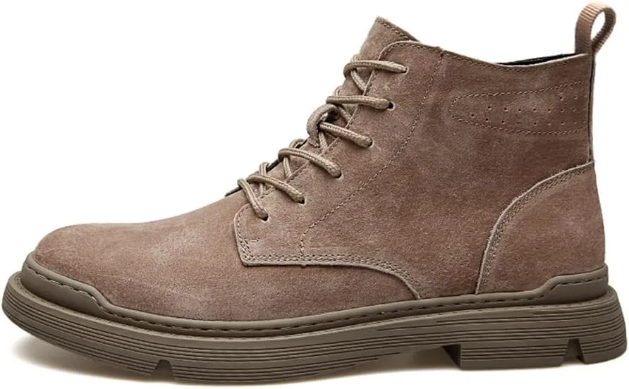 Men's Waterproof Anti-slip Hiking Boots Casual Chukka Boots for Men Men's Motorcycle Casual Working Boot