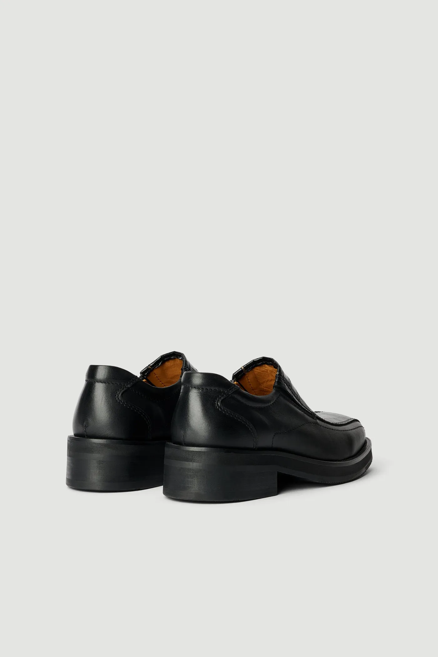 MOOG croco loafers