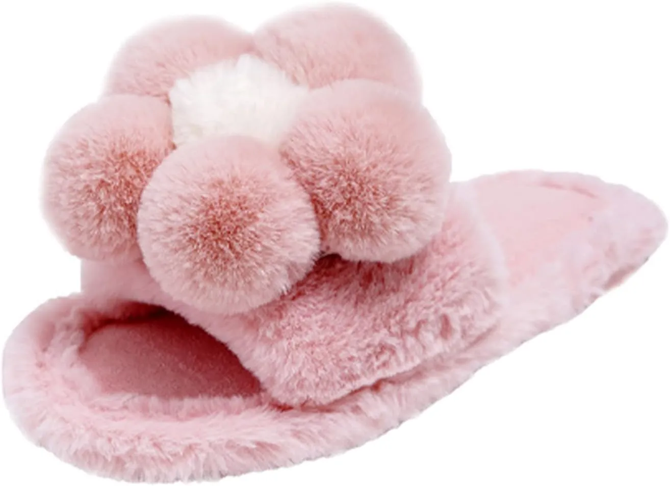 SBGMoSJ Matching Bedroom Slippers for Couples Waterproof Snow Slippers House Slippers for Women Fluffy Slippers for Men Memory Foam Christmas Stocking Stuffers Gifts for Wife 2023