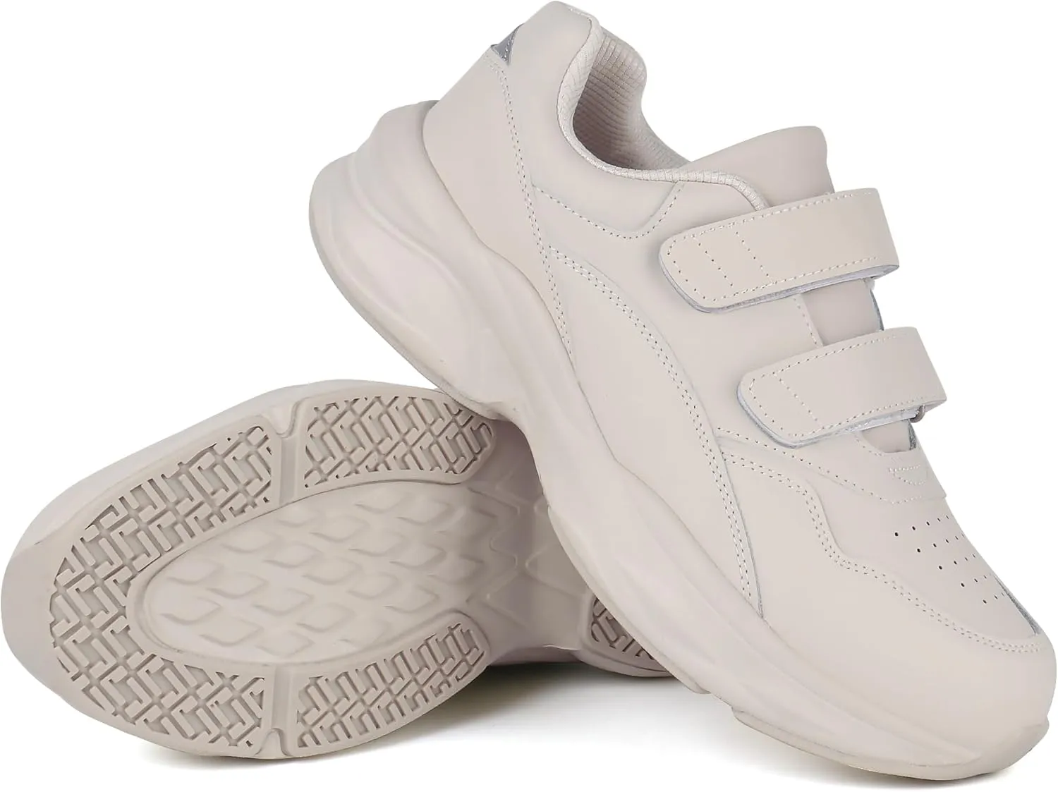 Women Diabetic Leather Shoes Orthopedic Walking Shoes Wide Toe Box Shoes