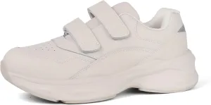 Women Diabetic Leather Shoes Orthopedic Walking Shoes Wide Toe Box Shoes