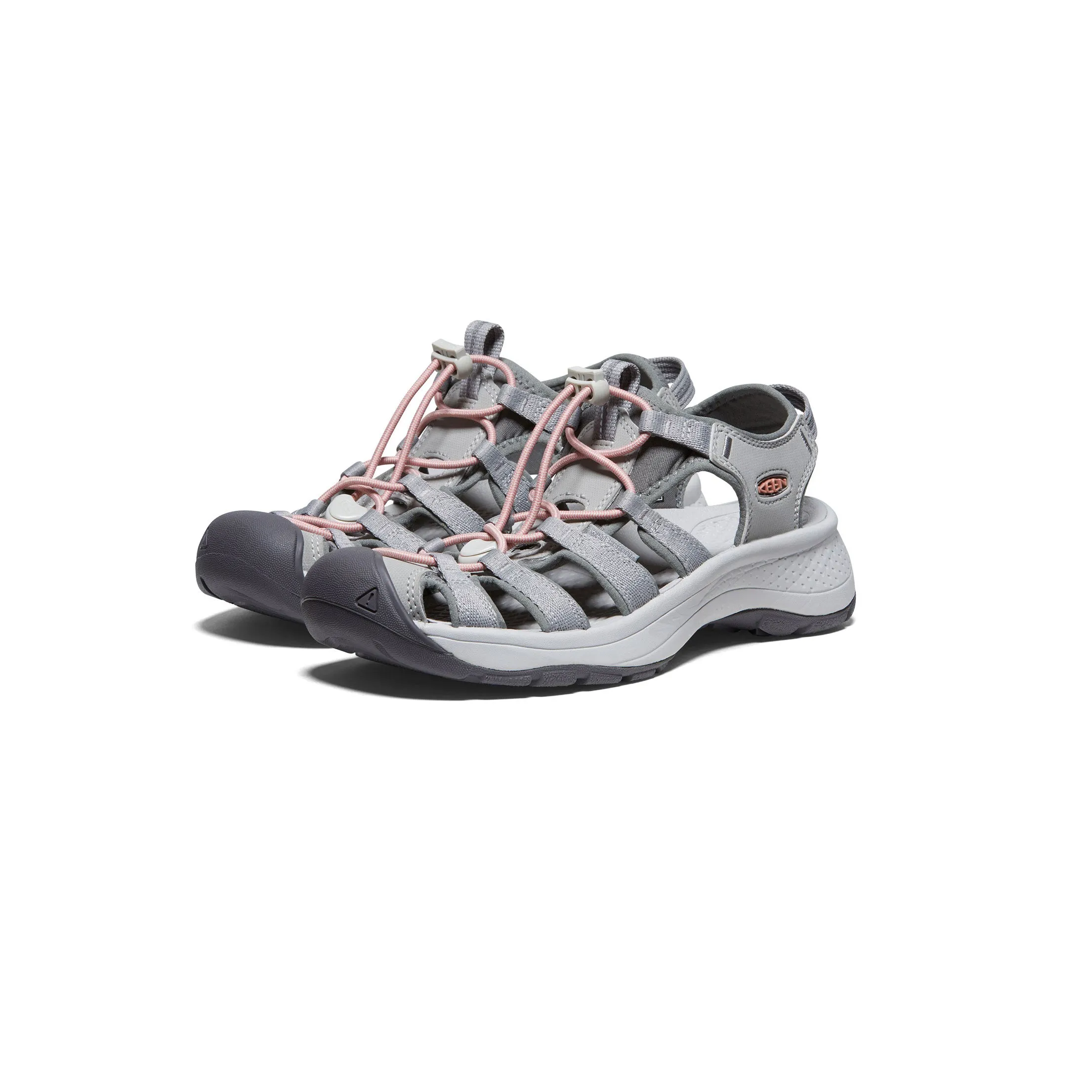 Women's Astoria West Sandal Grey/Coral